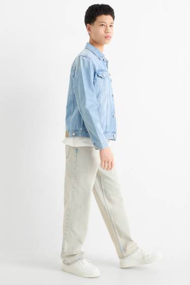 Kinder Jungen - Loose Jeans - helljeansgrau
