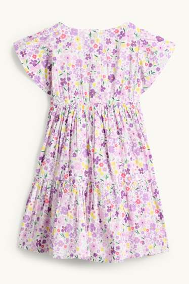 Nena - Flors - vestit - texturat - multicolor