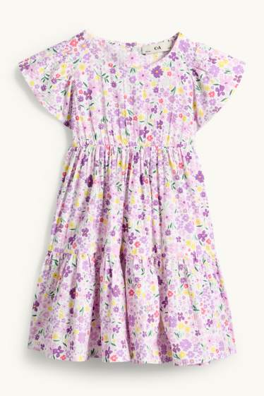 Nena - Flors - vestit - texturat - multicolor