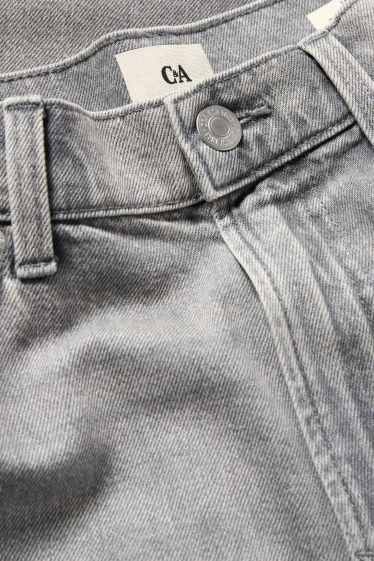 Hommes - Bermudas en jean - gris