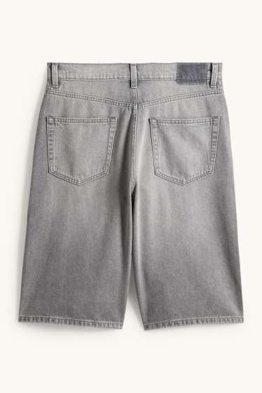 Hommes - Bermudas en jean - gris