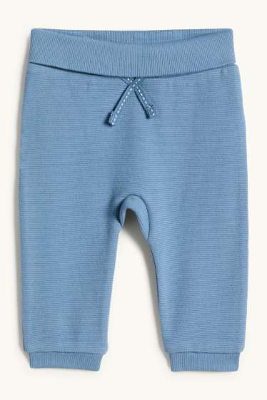 Baby Buben - Löwe - Baby-Outfit - 3 teilig - weiß / blau