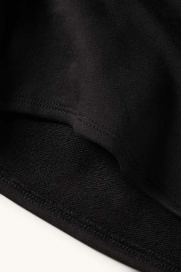 Bărbați - Pantaloni scurți de trening - negru