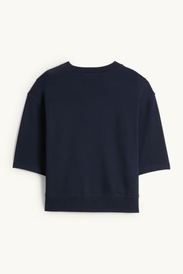 Dames - Sweatshirt - donkerblauw