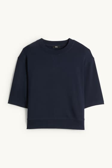 Dames - Sweatshirt - donkerblauw