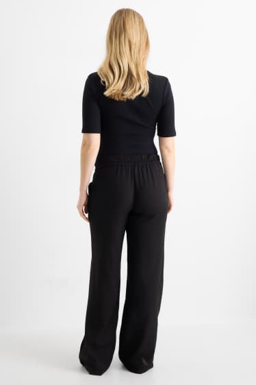 Women - Maternity trousers - black