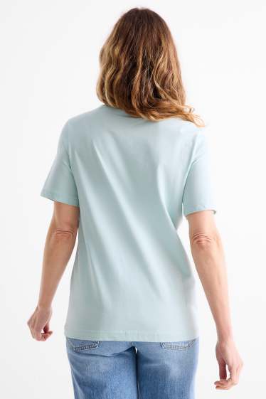 Femmes - T-shirt - regular fit - vert menthe