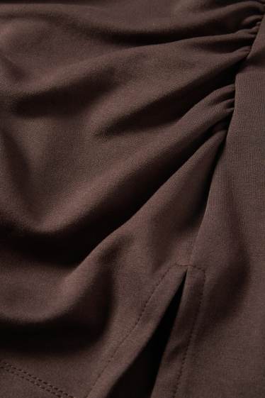 Femmes - Jupe short - marron foncé