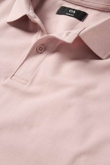 Home - Polo - slim fit - rosa
