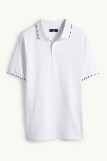 Home - Polo - slim fit - blanc