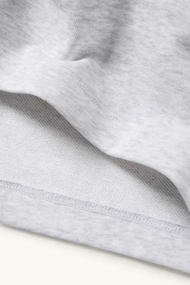 Damen - Multipack 2er - Sweatshorts - hellgrau / dunkelblau