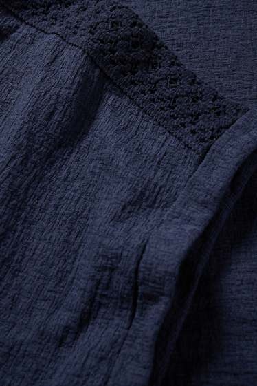 Femmes - T-shirt - regular fit - bleu foncé