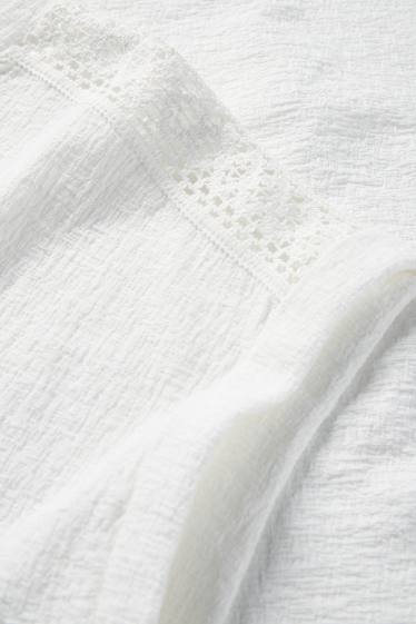 Femmes - T-shirt - regular fit - blanc