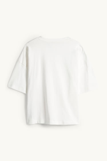 Dona - Samarreta de màniga curta - regular fit - blanc