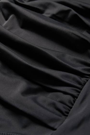 Femmes - Maillot de bain orné de fronces - ampliforme - LYCRA® XTRA LIFE™ - noir
