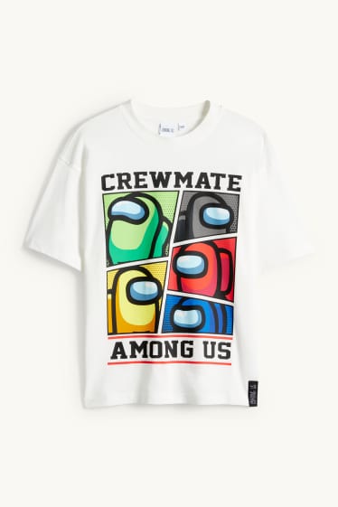 Niños - Among Us - camiseta de manga corta - multicolor