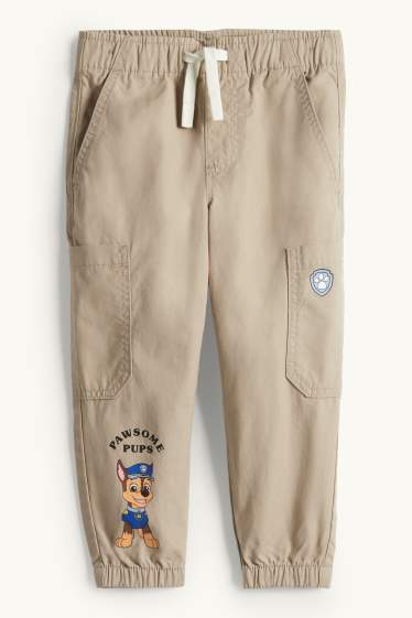 Children Boys - PAW Patrol - Chase - cargo trousers - beige