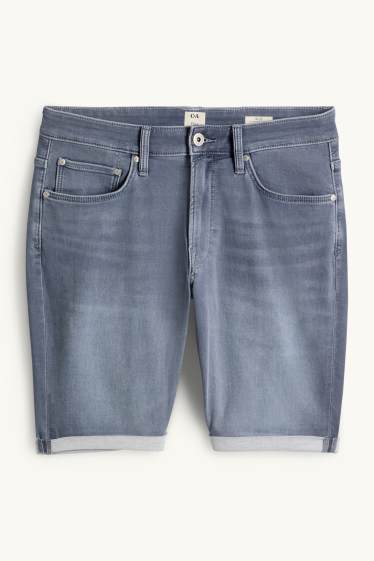 Home - Texans curts - Flex Jog Denim - LYCRA® - gris