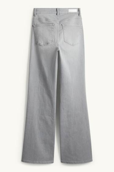 Dona - Flared Jeans - high waist - gris