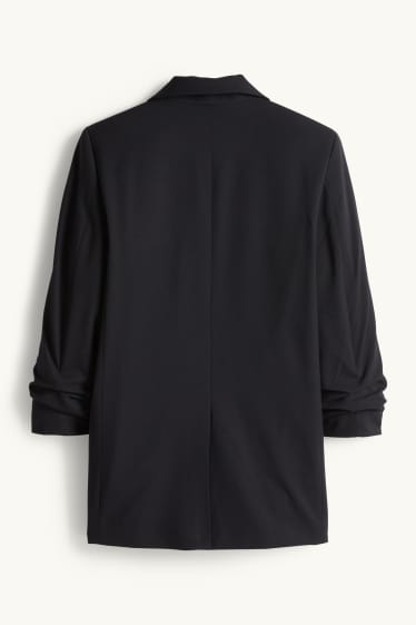 Damen - Business-Blazer - Regular Fit - schwarz