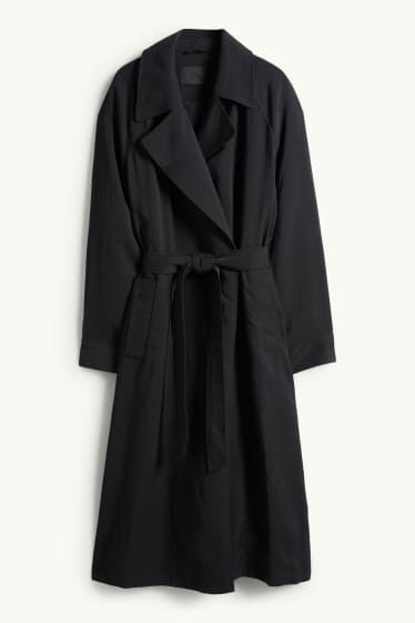 Dámské - Trenčkot - černá