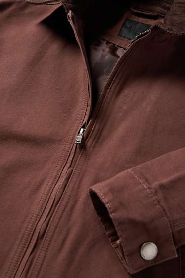 Heren - Jas - donkerbruin