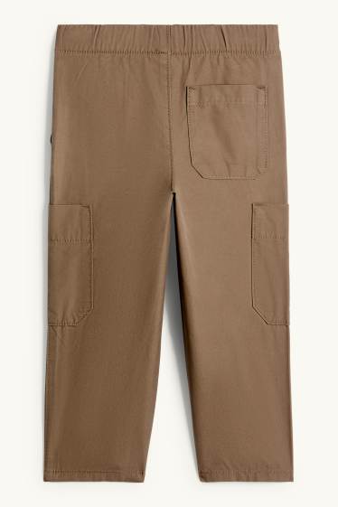 Children Boys - Cargo trousers - brown