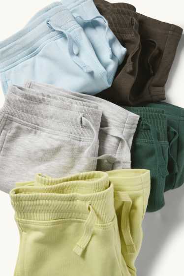 Enfants garçons - Lot de 5 - shorts en molleton - coloré