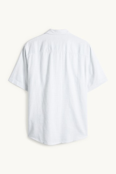 Men - Shirt - regular fit - kent collar - mint green