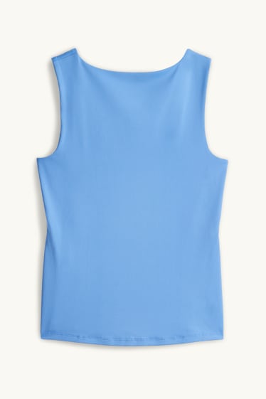 Dona - Samarreta sense mànigues  - blau