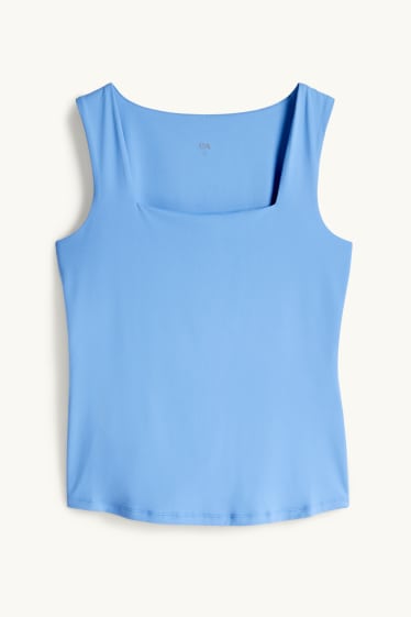 Dona - Samarreta sense mànigues  - blau