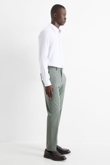 Uomo - Pantaloni coordinabili - slim fit - Flex - verde