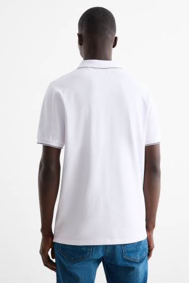 Home - Polo - slim fit - blanc