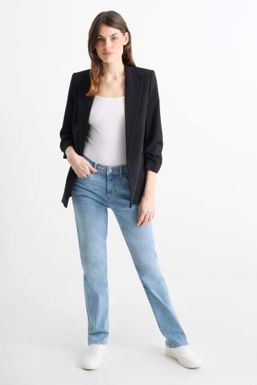 Dona - Straight jeans - mid waist - shaping jeans - LYCRA® - texà blau clar