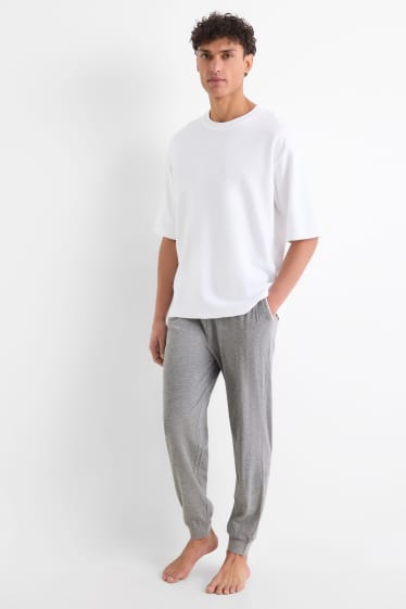 Hommes - Bas de pyjama - gris chiné