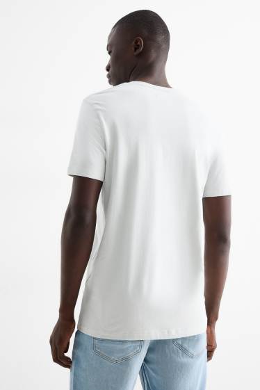 Home - Samarreta de mànigues curtes - slim fit - Flex - gris clar