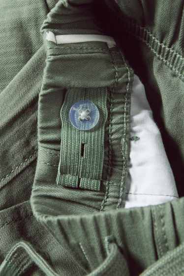 Children Boys - Cargo trousers - green