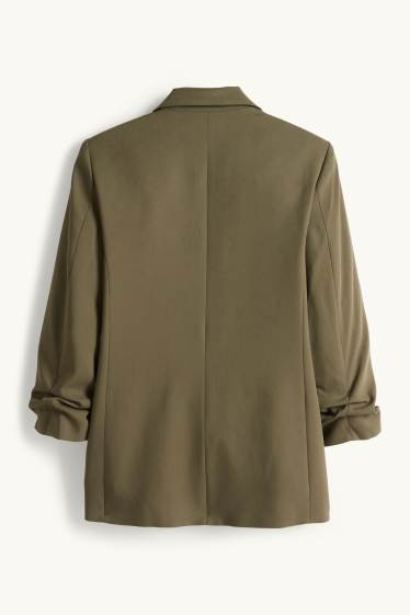 Damen - Business-Blazer - Regular Fit - khaki