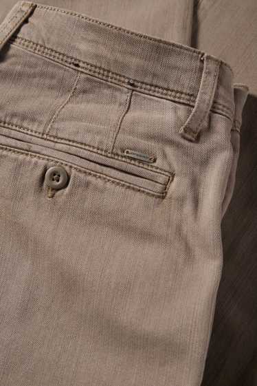 Herren - Chino - Slim Fit - braun