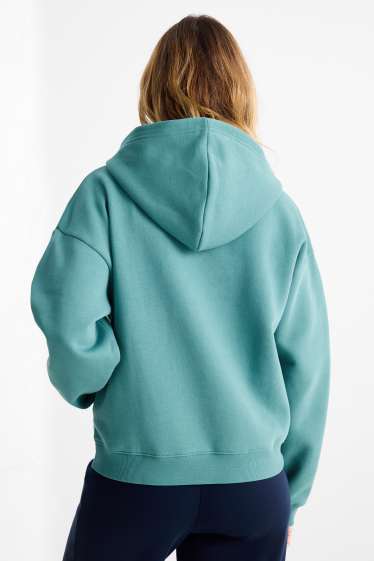 Damen - Hoodie - türkis