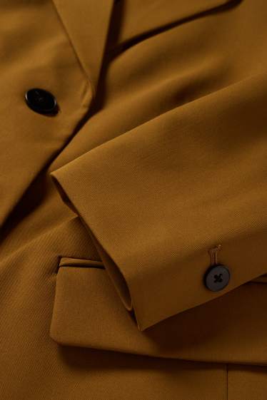 Femei - Blazer office - cambrat - maro