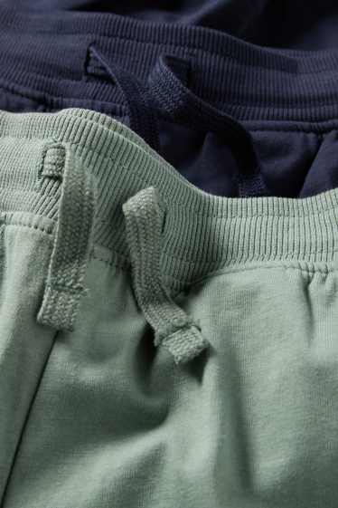 Enfants garçons - Lot de 2 - pantalons de jogging - bleu foncé