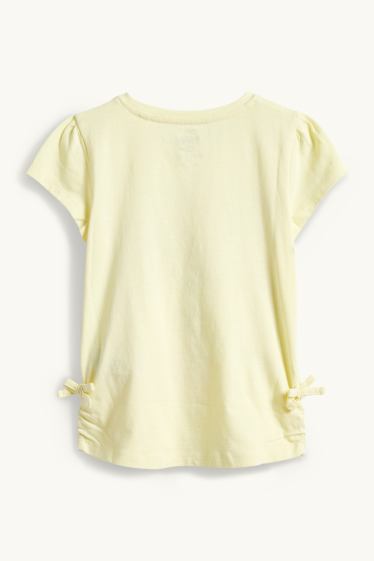 Enfants filles - La Pat' Patrouille - Stella - T-shirt - finition brillante - jaune clair