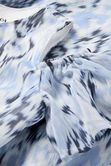 Nena - Vestit - estampat - blanc/blau