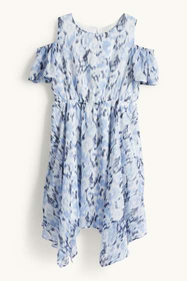 Nena - Vestit - estampat - blanc/blau