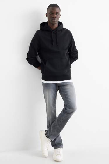 Pánské - Slim jeans - Flex jog denim - džíny - šedé