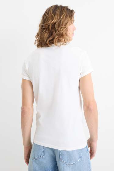 Hommes - T-shirt - slim fit - blanc