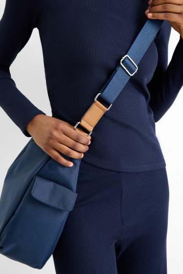 Damen - Umhängetasche - dunkelblau