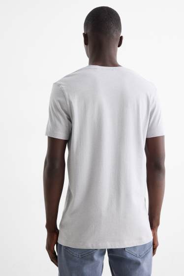 Home - Samarreta de mànigues curtes - slim fit - Flex - gris