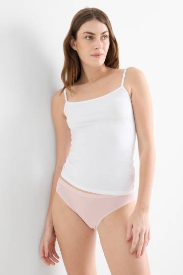 Donna - Confezione da 4 - slip - bordeaux
